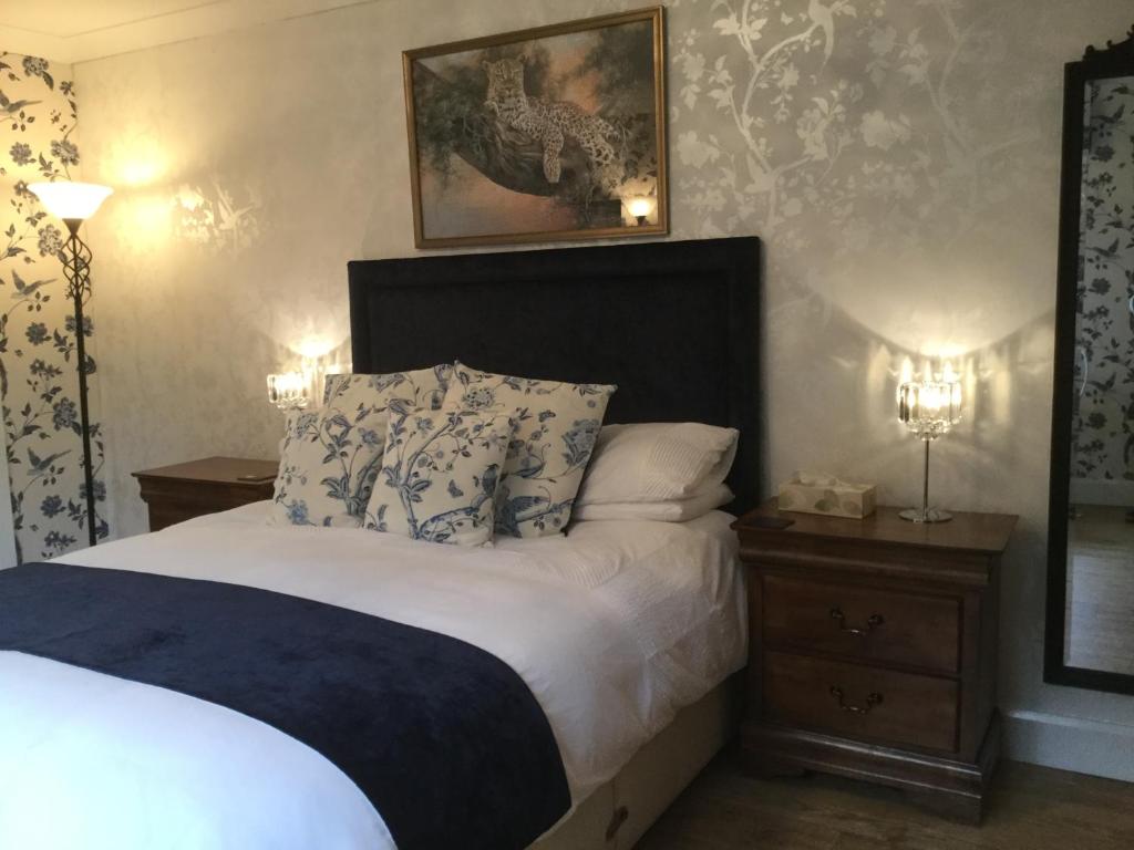 Postel nebo postele na pokoji v ubytování Tullybeggs B&B