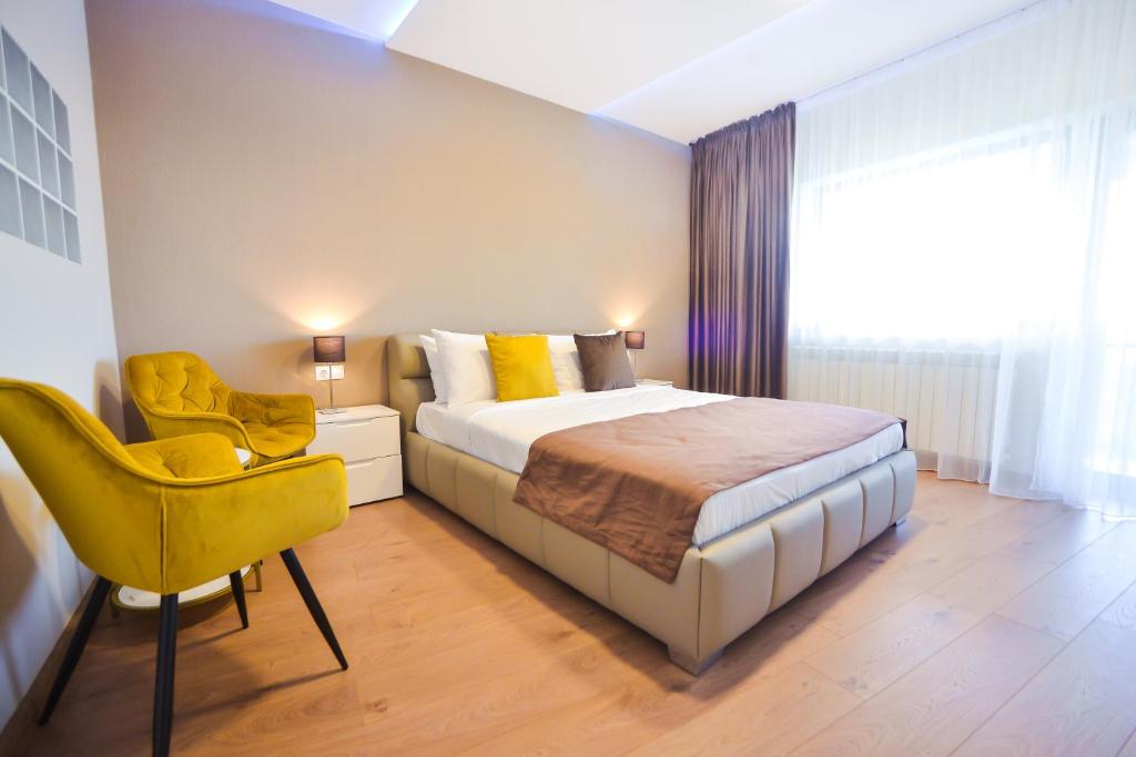 Postel nebo postele na pokoji v ubytování Casa Miralago Boutique ADULTS ONLY 12 Plus