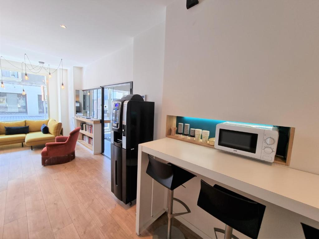 Posezení v ubytování Oskar Hotel