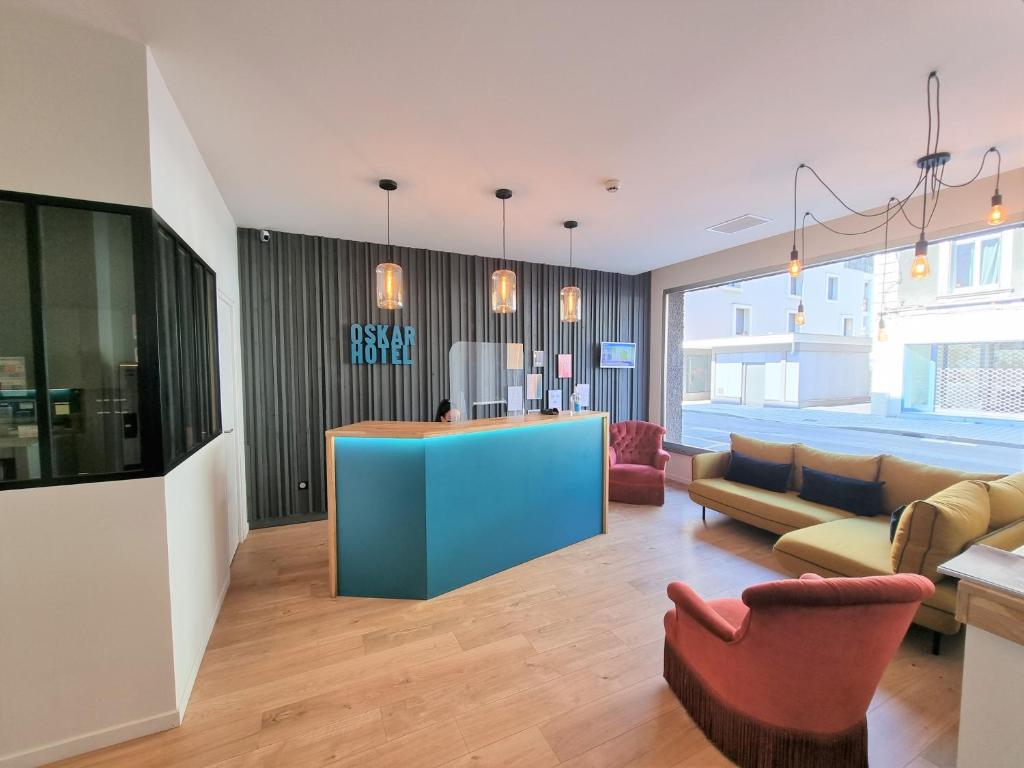 Posezení v ubytování Oskar Hotel