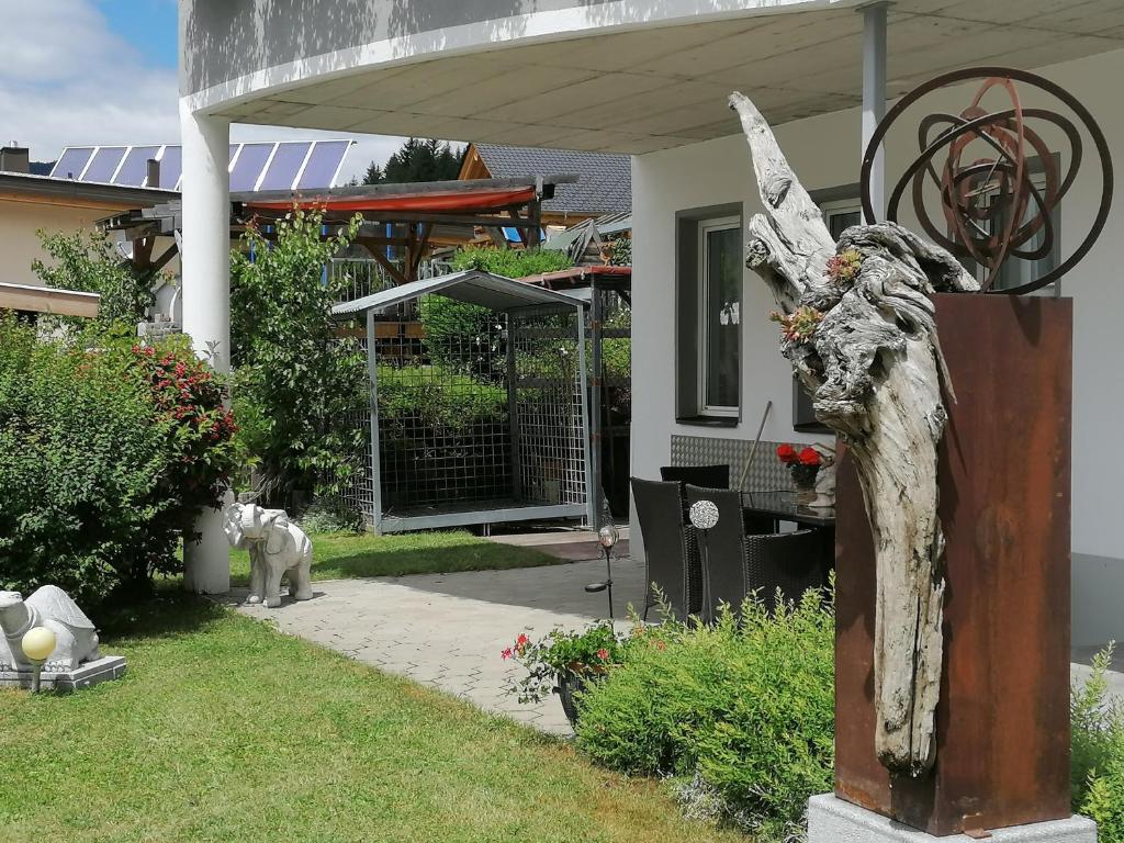 Zahrada ubytování Appartements Rosmarie