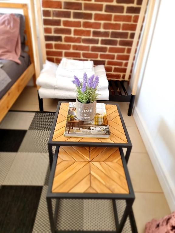 A seating area at Snow Sheep apART - апартамент с две спални