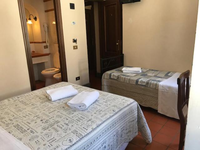 Postel nebo postele na pokoji v ubytování Hotel OKAPI