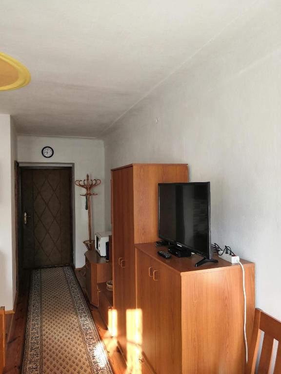 TV a/nebo společenská místnost v ubytování Apartmány v centru u Moravců