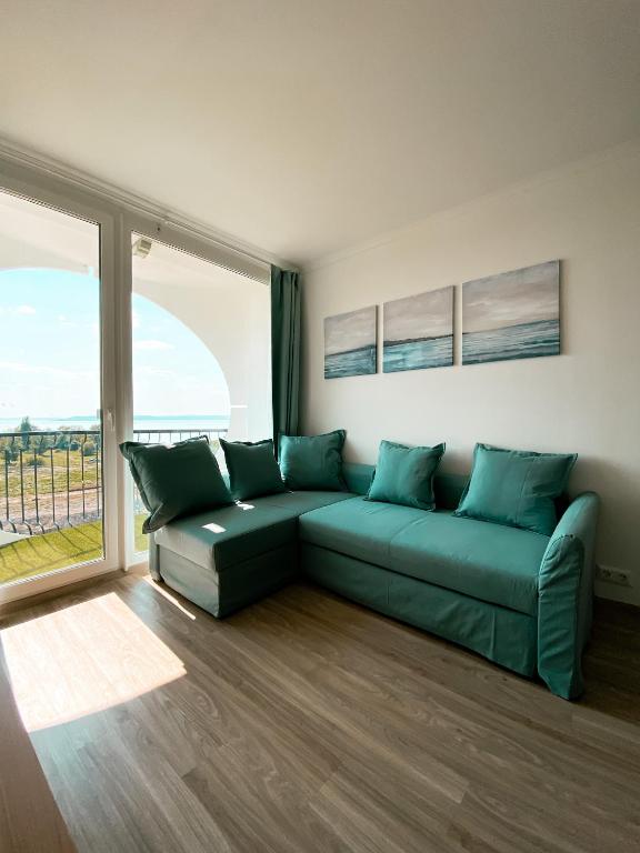 Posedenie v ubytovaní Marine Apartman By BLTN Siófok