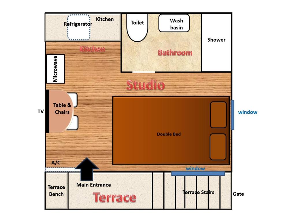 Istanberry - Pera Apartments - Studio With Terrace