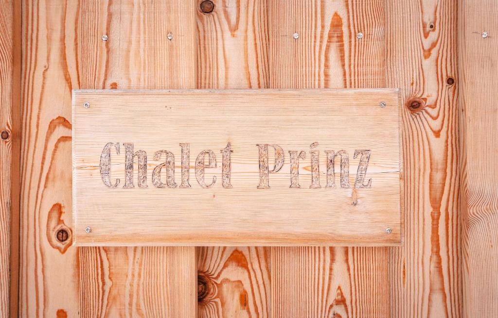 Certifikát, hodnocení, plakát nebo jiný dokument vystavený v ubytování Chalet Prinz