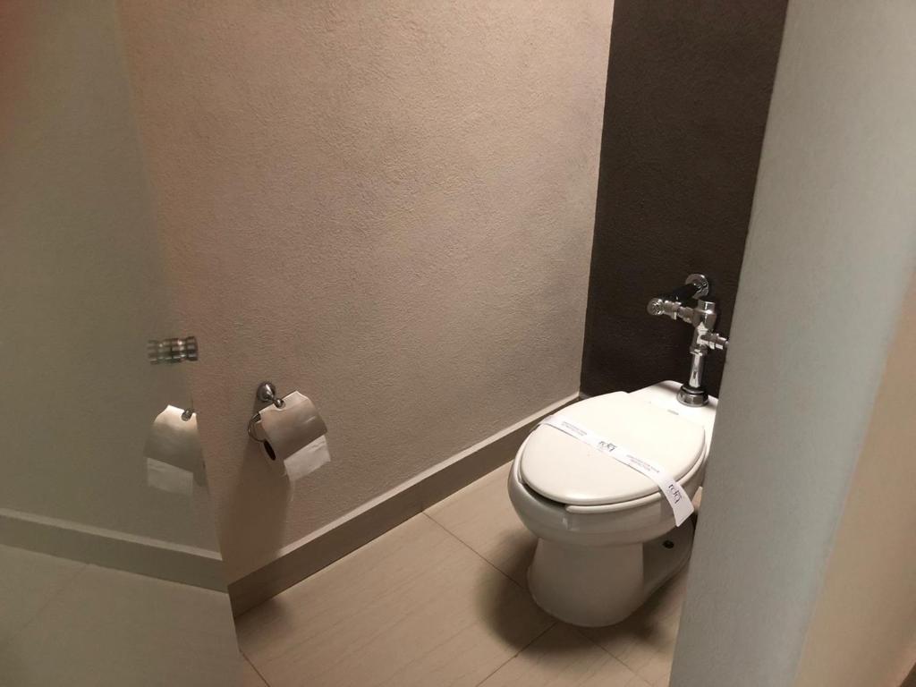 Koupelna v ubytování Motel Real de Queretaro