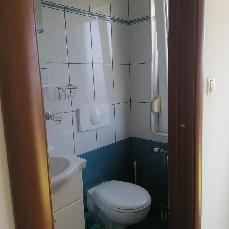 Koupelna v ubytování House ŠPILJAR