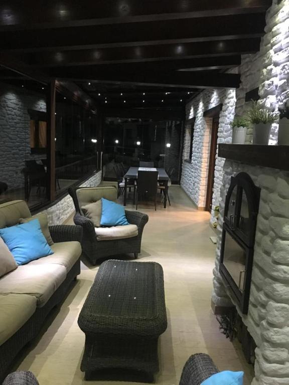 Zona de estar de Hostal Mulhacen