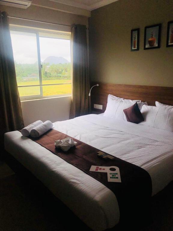 Postel nebo postele na pokoji v ubytování Hotel Mayo