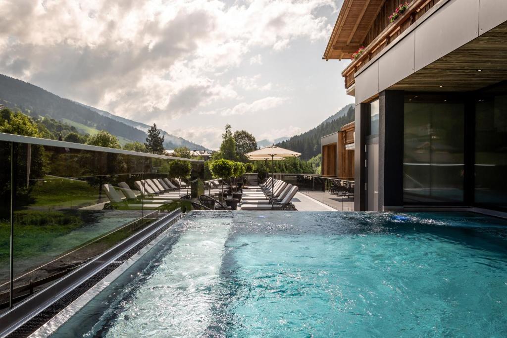 Bazén v ubytování Hotel Gappmaier nebo v jeho okolí