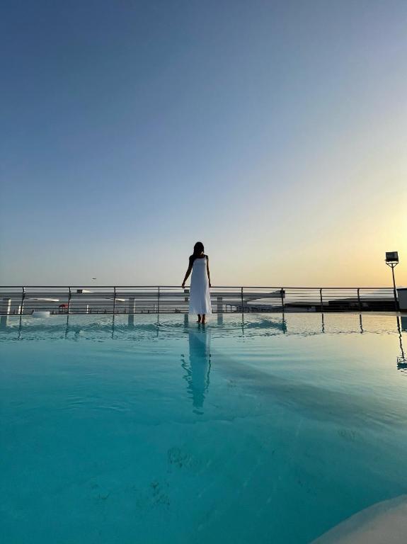 Bazén v ubytování Blu Hotel nebo v jeho okolí