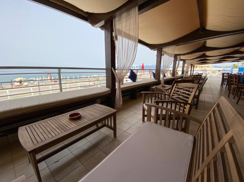 Posezení v ubytování Blu Hotel