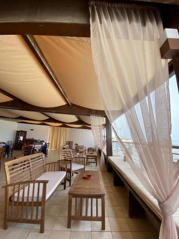 Posezení v ubytování Blu Hotel