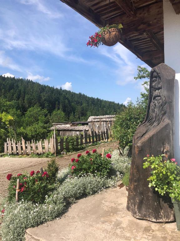 Vonkajšia záhrada v ubytovaní Oberachenhof