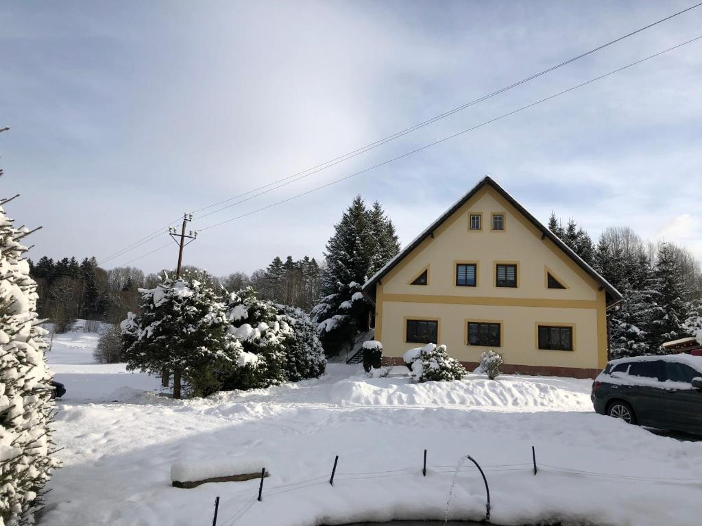 Ubytování Chotěvice v zimě