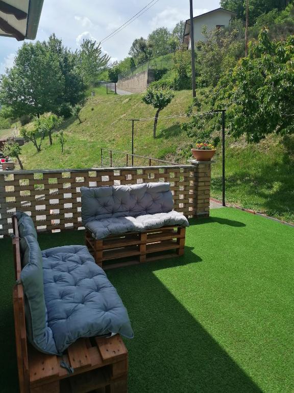 Zahrada ubytování B&B VILLA GINEVRA