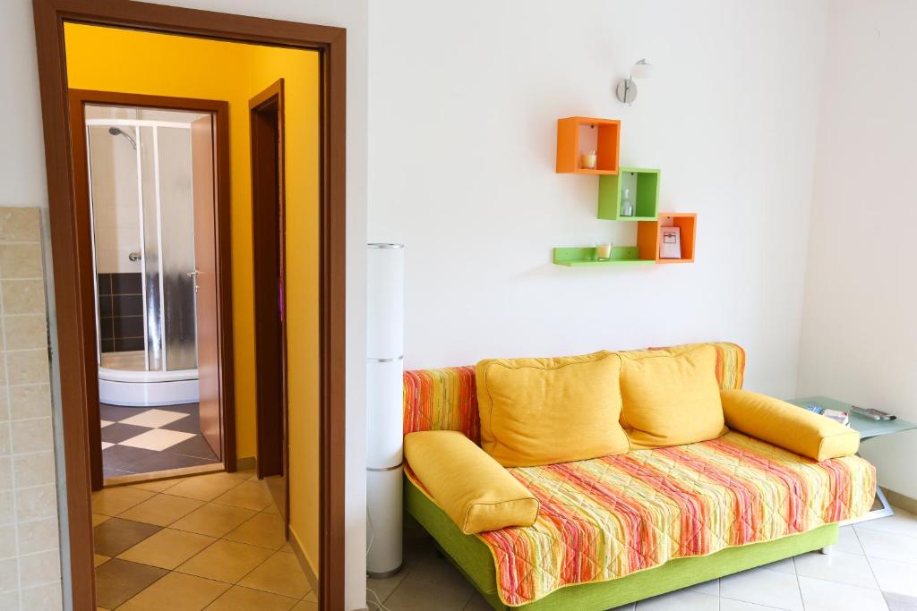Posezení v ubytování Sunrise Apartments 3
