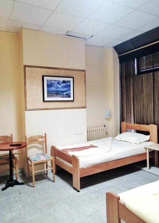 Postel nebo postele na pokoji v ubytování Sobe Kuzmanović - Šabac