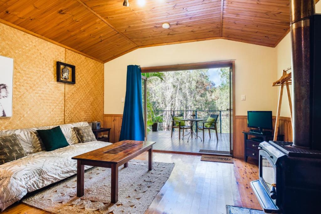 Area soggiorno di Getaways at Byfield