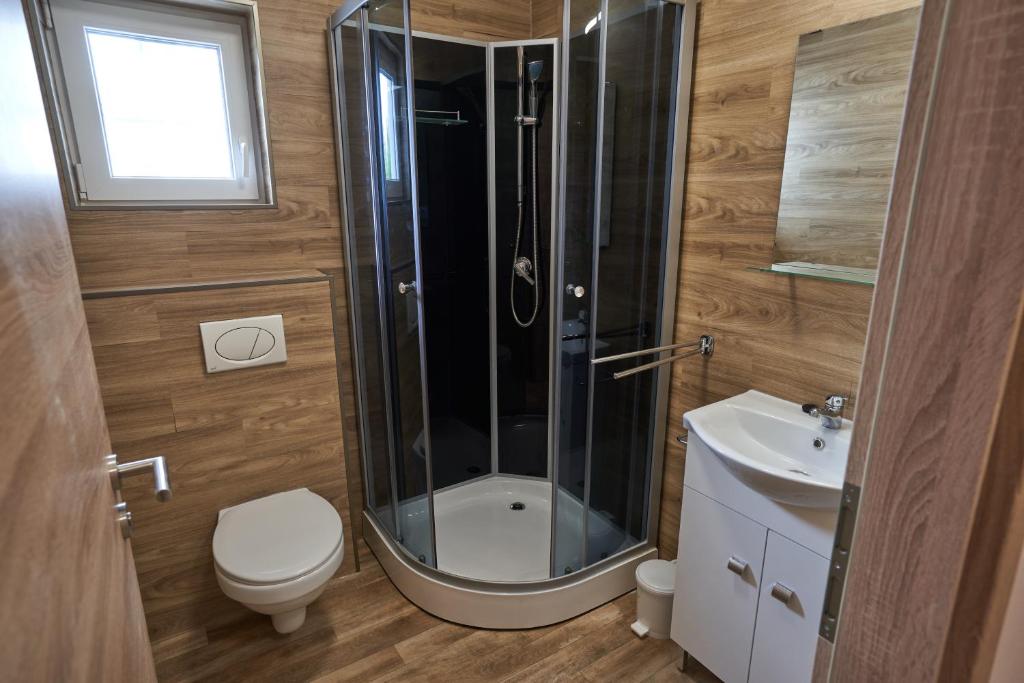 Koupelna v ubytování Thermal Apartman - FSZ