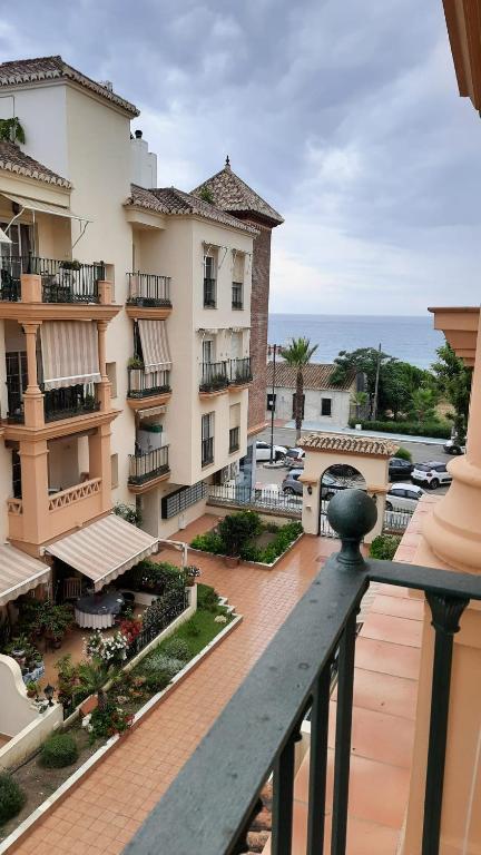 a view from the balcony of a hotel at Apartamento Medina in El Morche