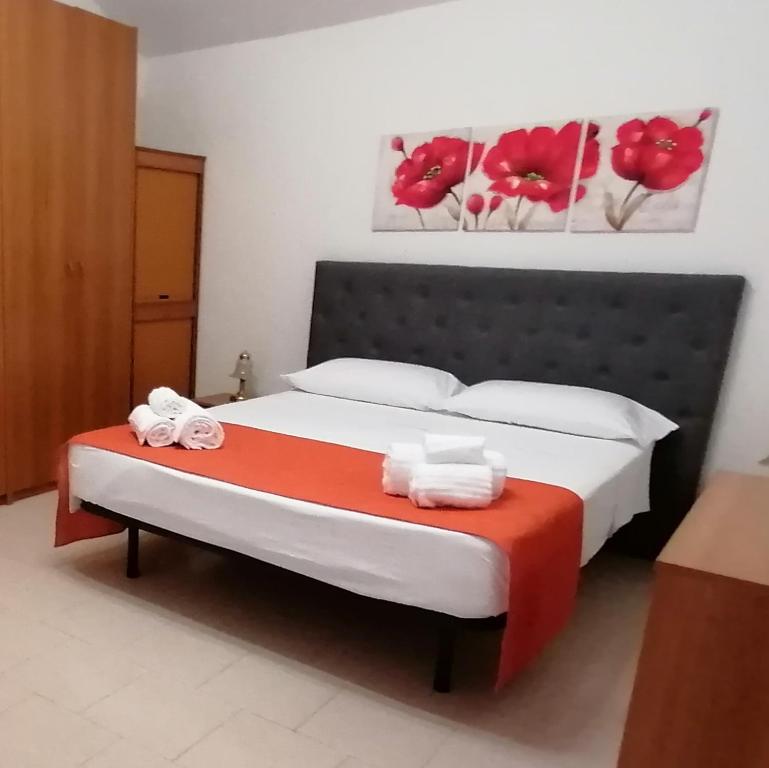 Postel nebo postele na pokoji v ubytování Casa Vacanze BORGO VECCHIO