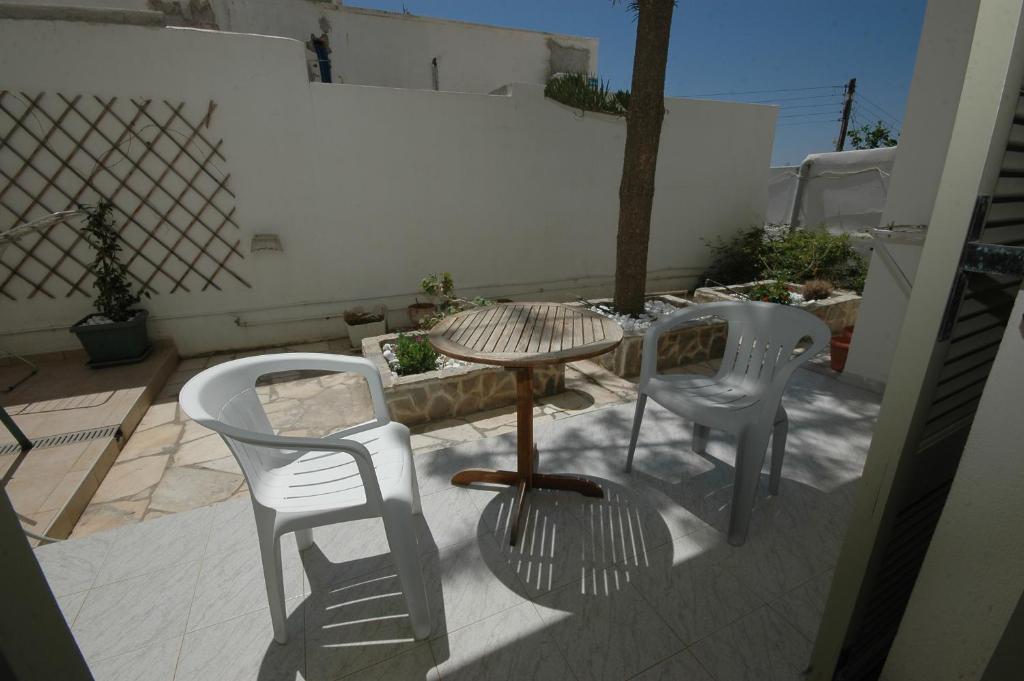 Balkón nebo terasa v ubytování Pension Ocean View