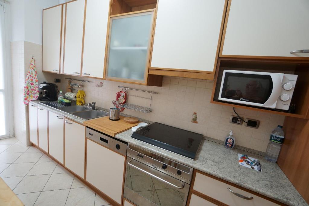 Kuchnia lub aneks kuchenny w obiekcie Residenza Feltre