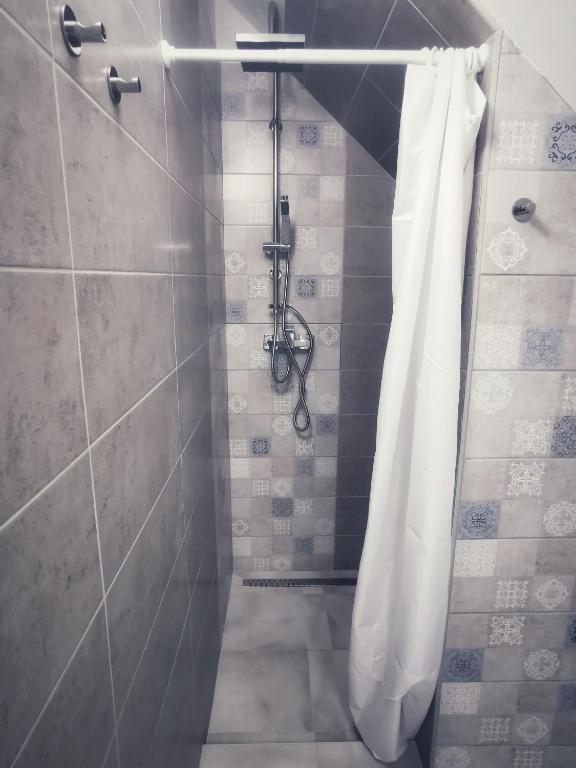 Koupelna v ubytování Anita Apartman