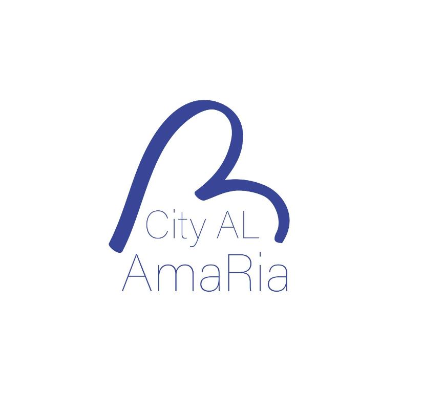 a logo for the city of amarica at AmaRiaCity AL in Aveiro