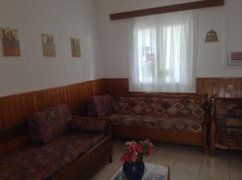 Posezení v ubytování Hotel Eleftheria