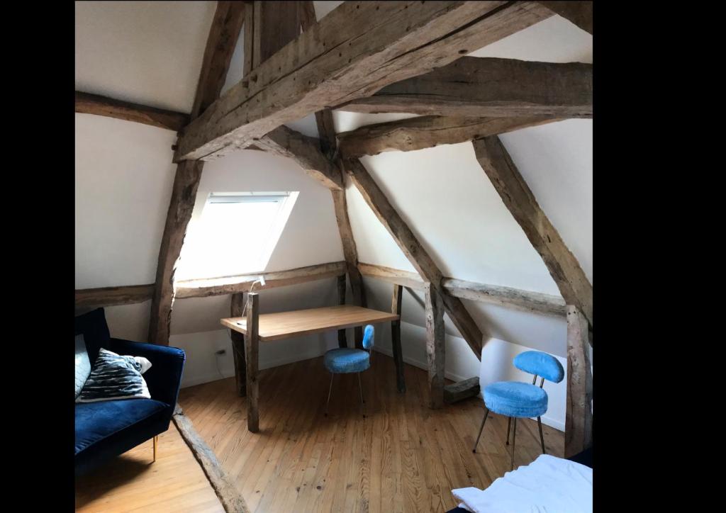 Posezení v ubytování Maison d'hôtes de Charme