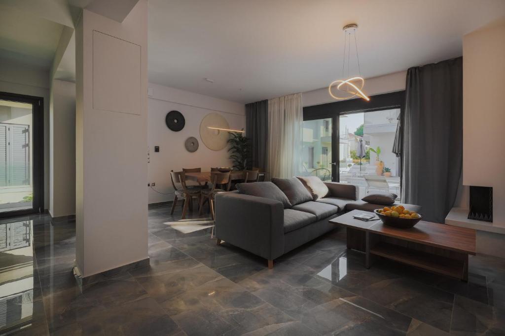 Posezení v ubytování YaMa Villas