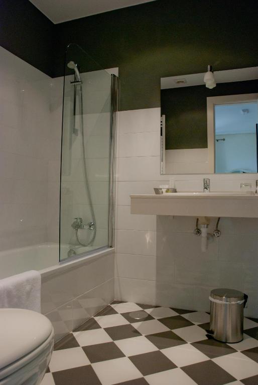 Koupelna v ubytování Hotel Rural La Raposera