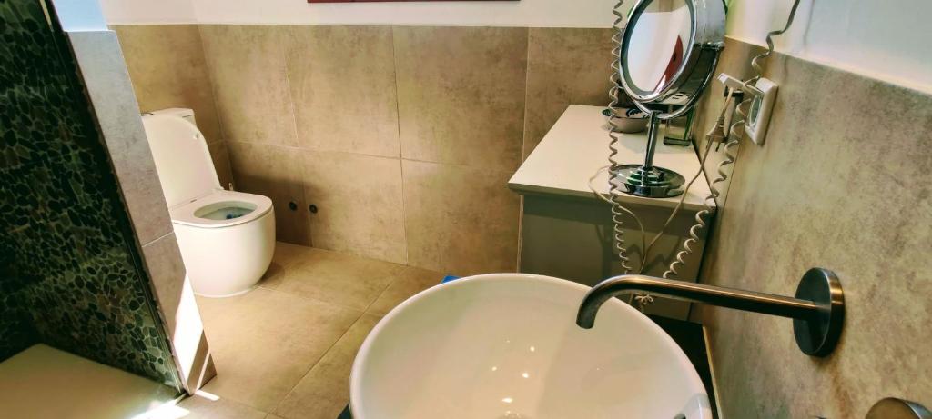 Kúpeľňa v ubytovaní Villa Mas Sopes