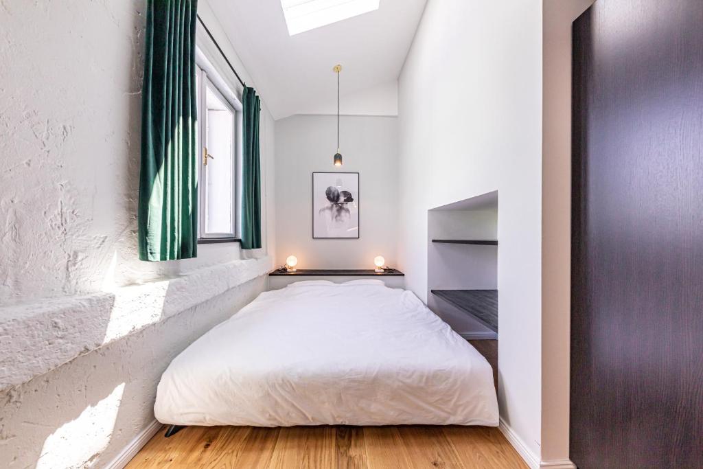 Posteľ alebo postele v izbe v ubytovaní d&v living