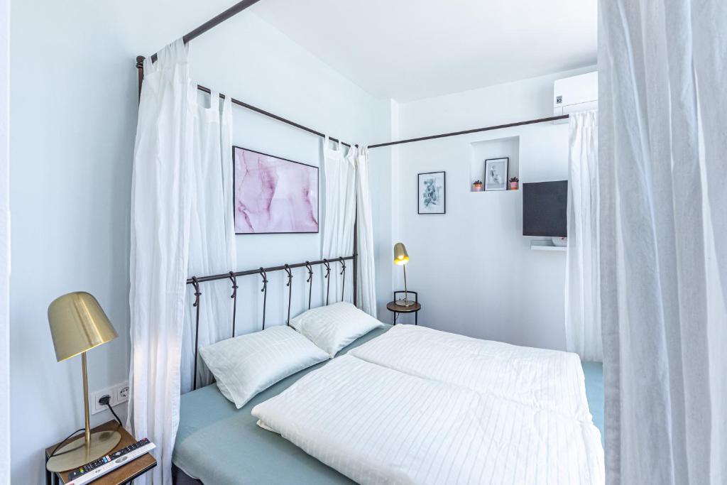 Posteľ alebo postele v izbe v ubytovaní d&v living