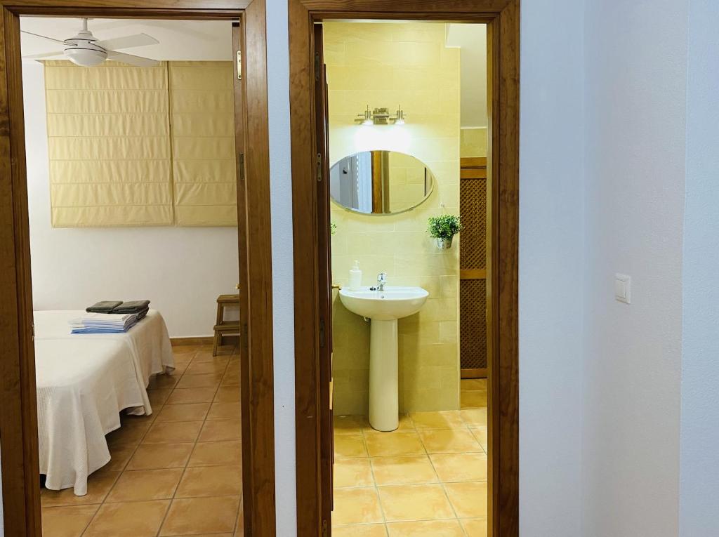 Kúpeľňa v ubytovaní Apartamento Conil Santa Clara