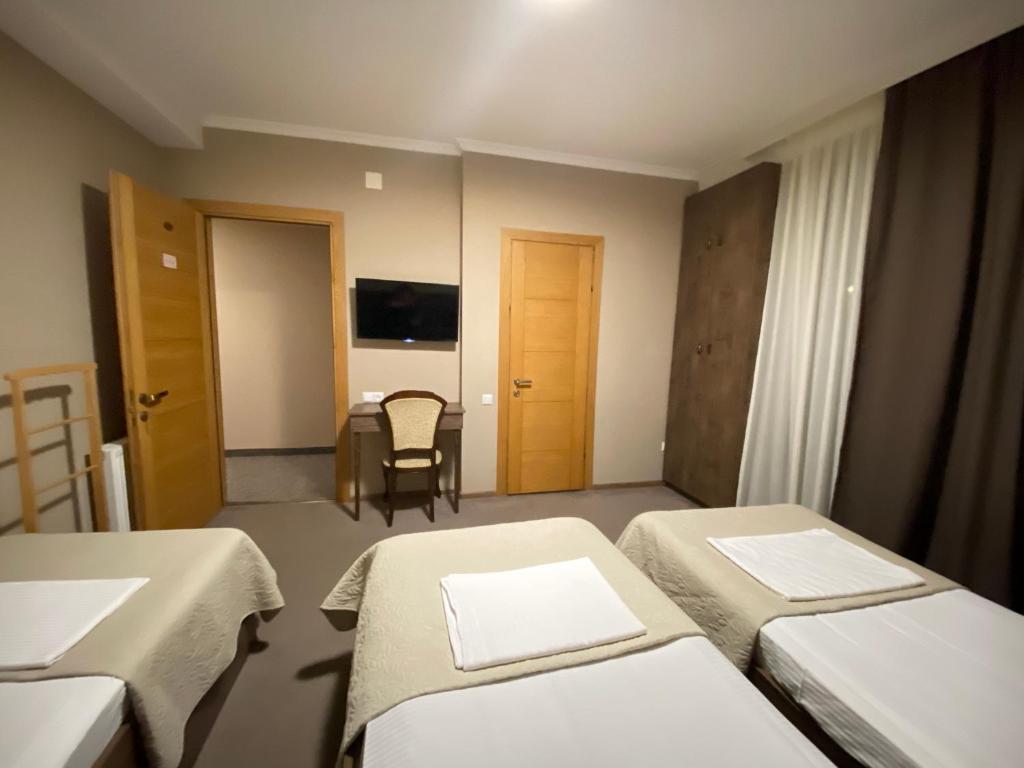 Postel nebo postele na pokoji v ubytování Ponte