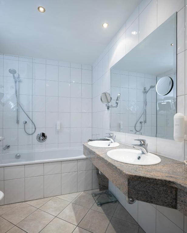 Koupelna v ubytování Altstadthotel der Patrizier