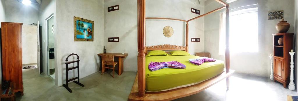 Bali Bobo Hostelにあるベッド