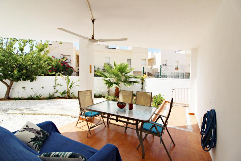 Posezení v ubytování Jardines de Palomares