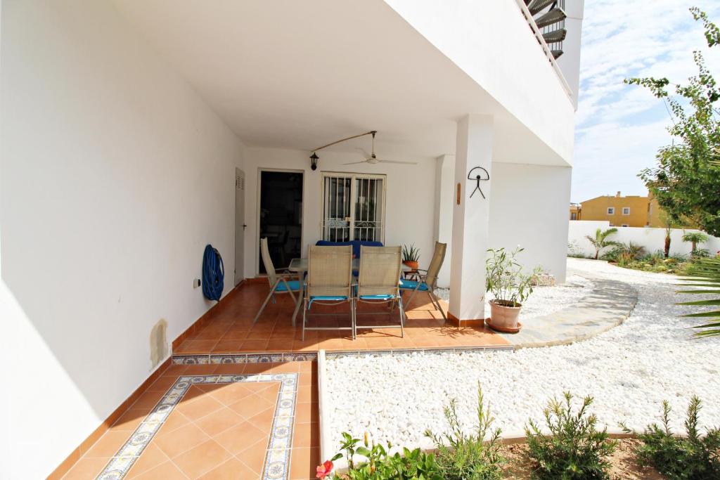 Patio nebo venkovní prostory v ubytování Jardines de Palomares