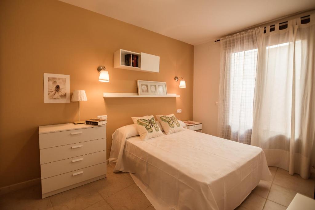 Posteľ alebo postele v izbe v ubytovaní Vivienda Tremedal