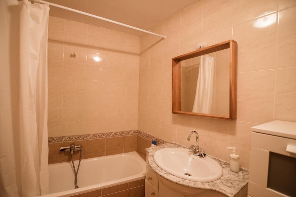 Kúpeľňa v ubytovaní Vivienda Tremedal