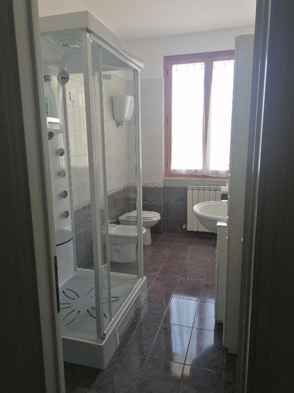 Koupelna v ubytování B&B VILLA GINEVRA