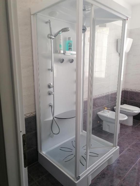 Koupelna v ubytování B&B VILLA GINEVRA