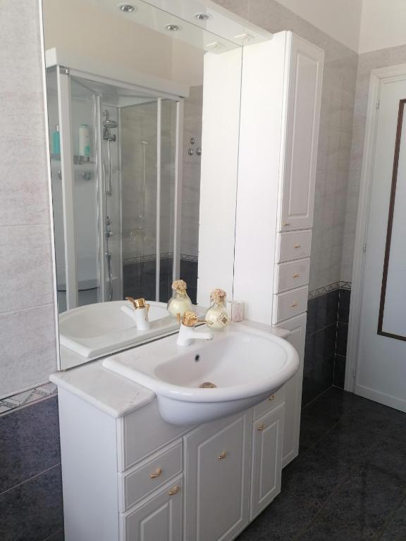 Koupelna v ubytování B&B VILLA GINEVRA